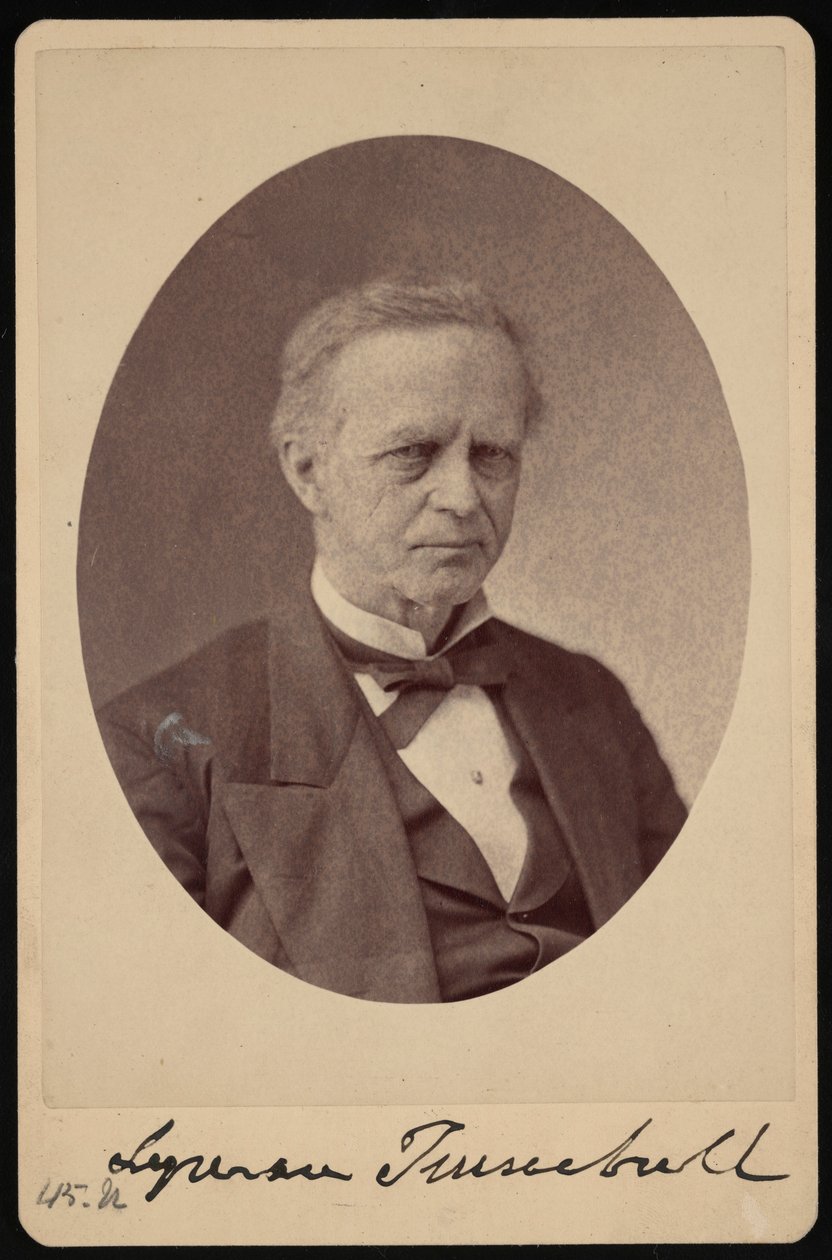 Portræt af Lyman Trumbull 1813-1896, mellem 1868 og 1881. af Brady