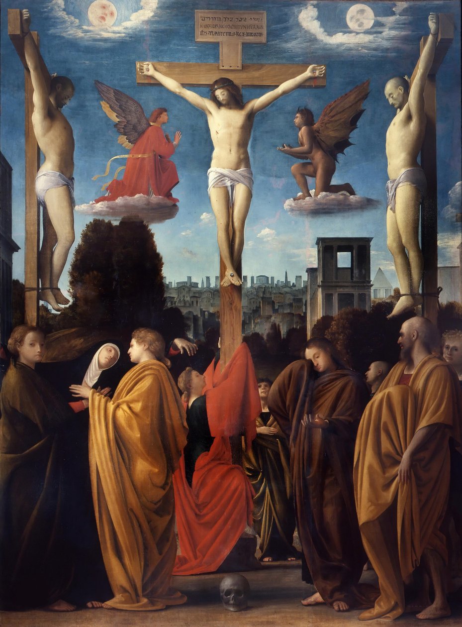 Korsfæstelsen, ca. 1505-1510. af Bramantino