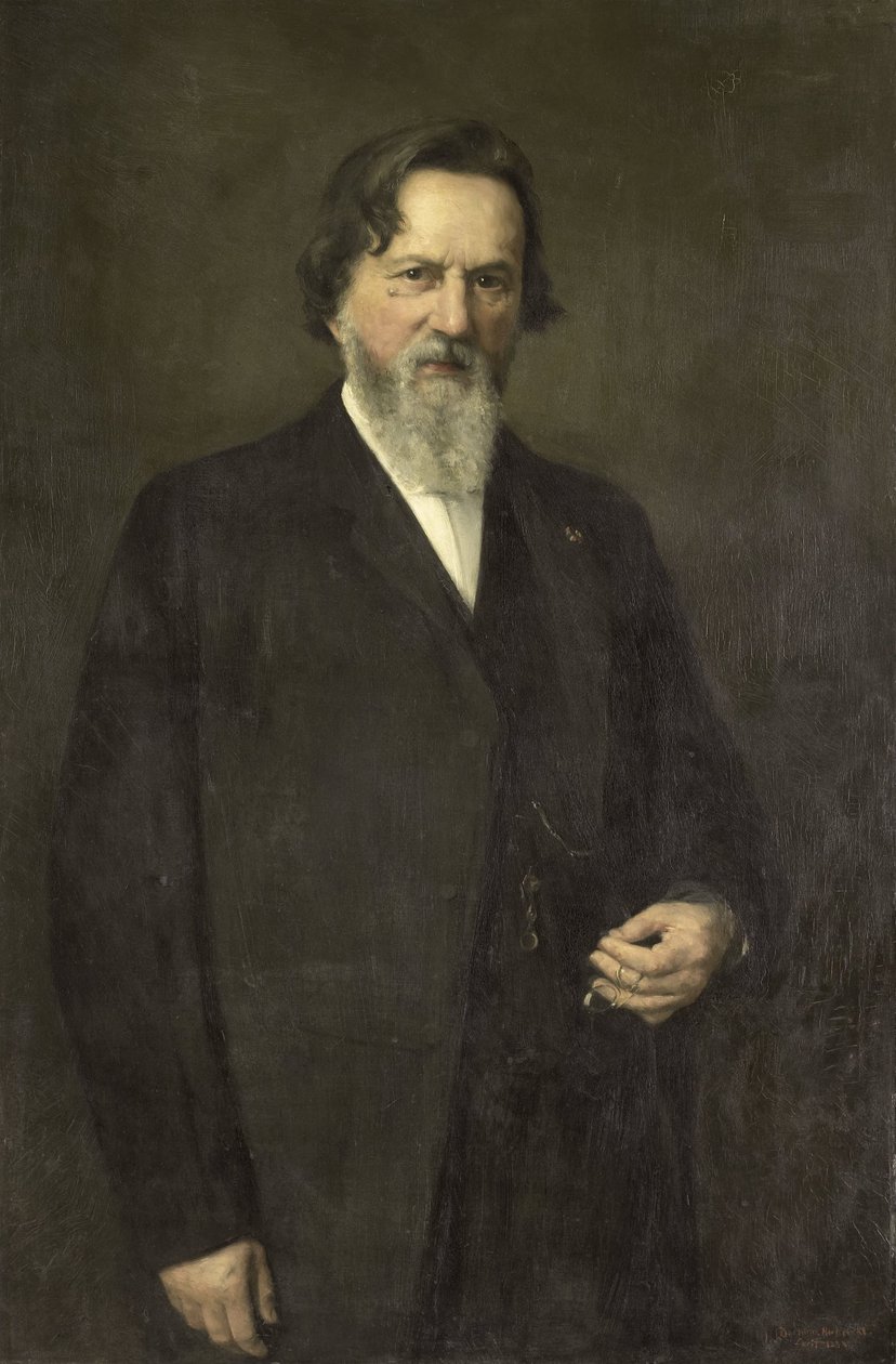 Professor Franciscus Donders (1818-1889), fysiolog og øjenlæge af Bramine Hubrecht