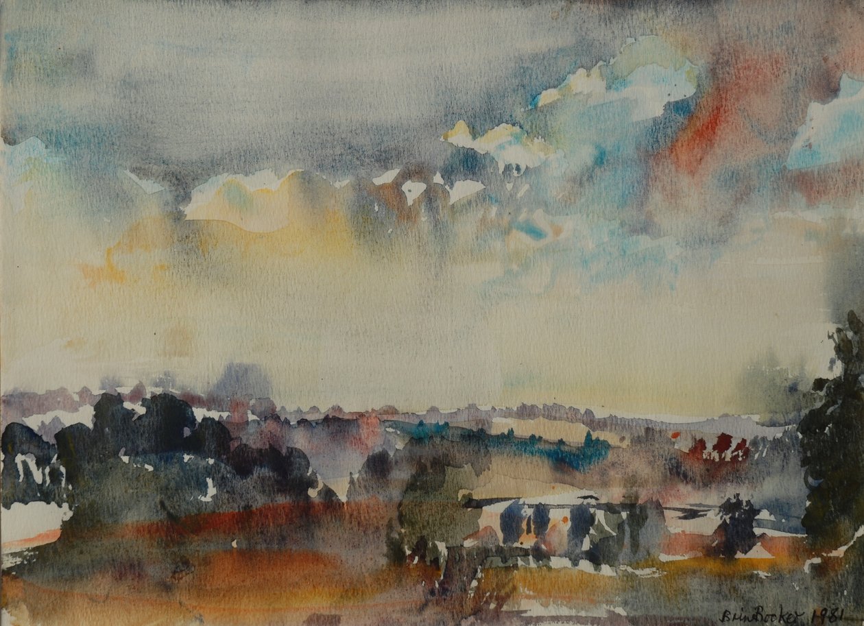 October Sky, 1981 af Brenda Brin Booker