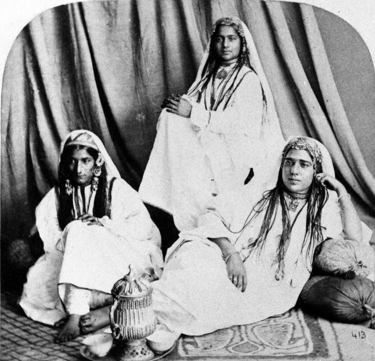 Kashmiri Nautch Girls, ca. 1860