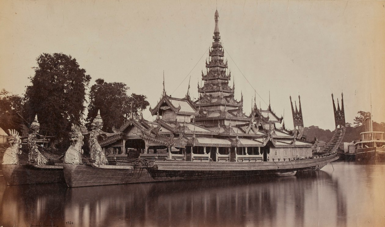 Kings State Barge af British Photographer