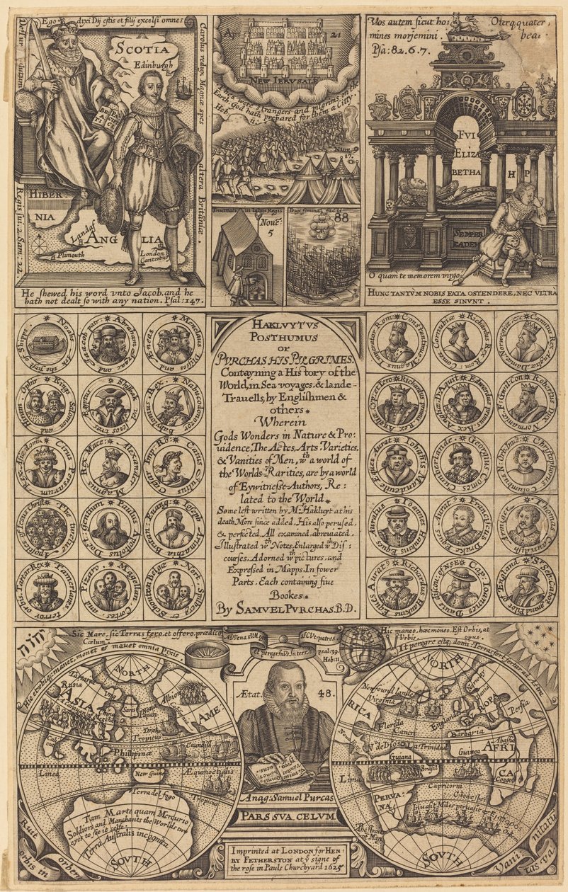 Frontispice af British 17th Century