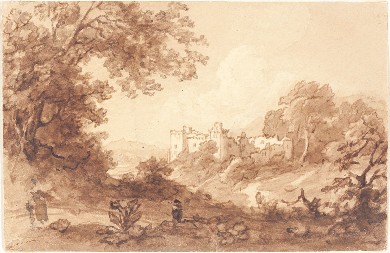 Carew Castle, Pembrokeshire af British 19th Century
