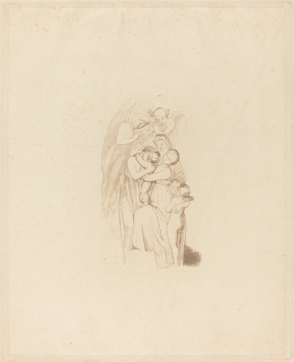 Hellig Familie? med Engle l.1: Intellektets March af British 19th Century