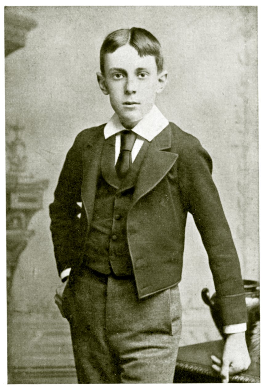 Aubrey Beardsley, i en alder af 13 år af British Photographer
