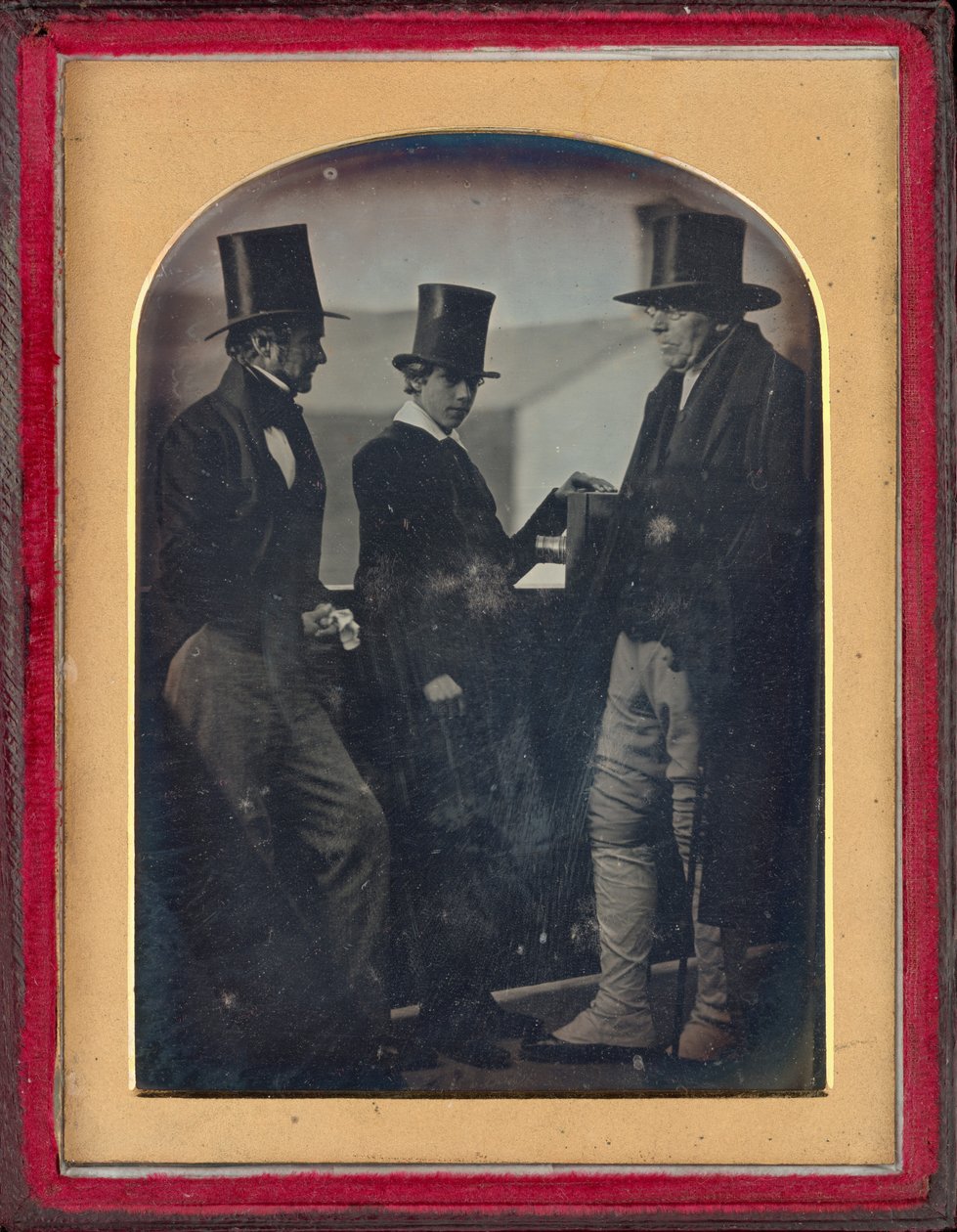 John Ashworth, Edmund Ashworth, Edmund Ashworth, Jr.,1848 (foto) af British Photographer