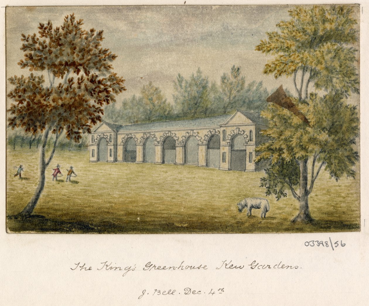 En række skitser, udsigter i Storbritannien, kontinentet og Amerika 1772-1778 (akvarel) af British School