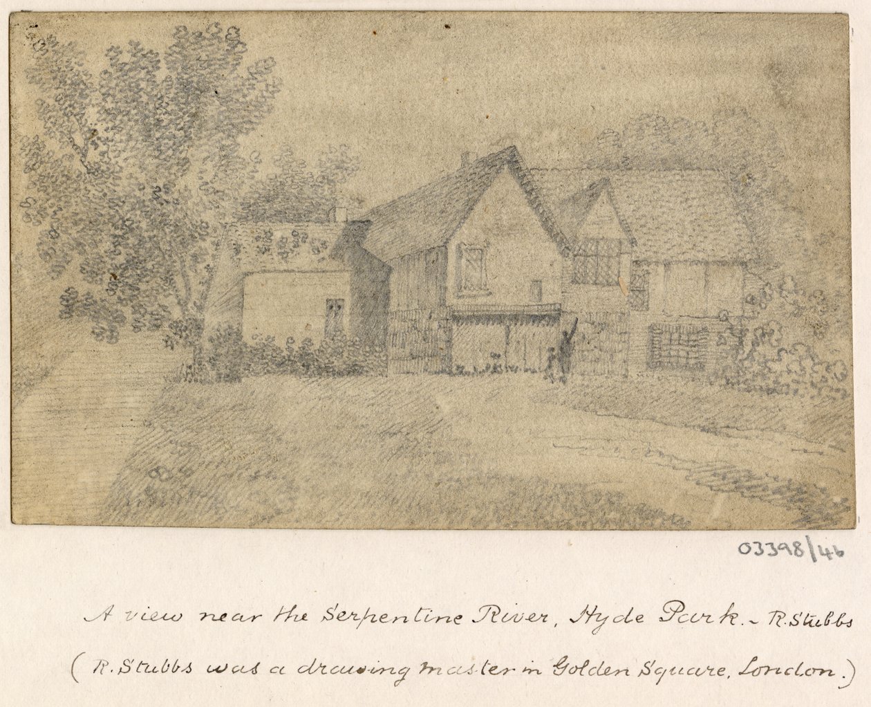 En række skitser, udsigter i Storbritannien, kontinentet og Amerika 1772-1778 (akvarel) af British School