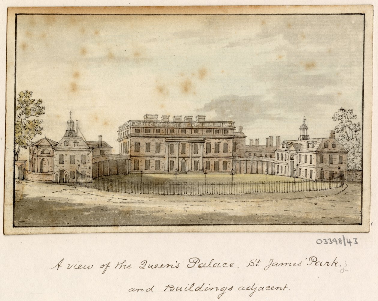 En række skitser, udsigter i Storbritannien, kontinentet og Amerika 1772-1778 (akvarel) af British School