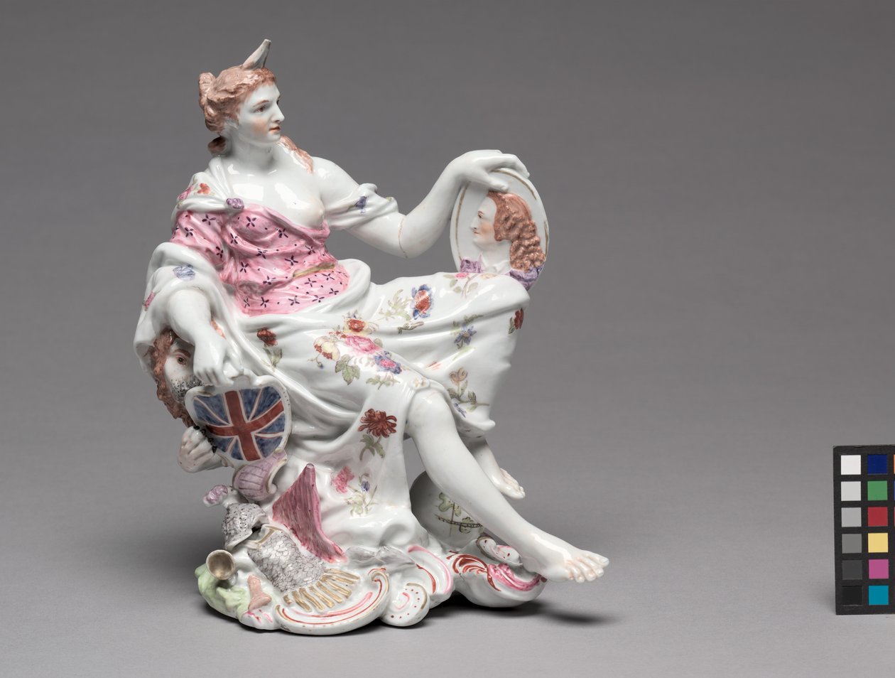 Britannia, Longton Hall Porcelænsfabrik, ca. 1756 af British School