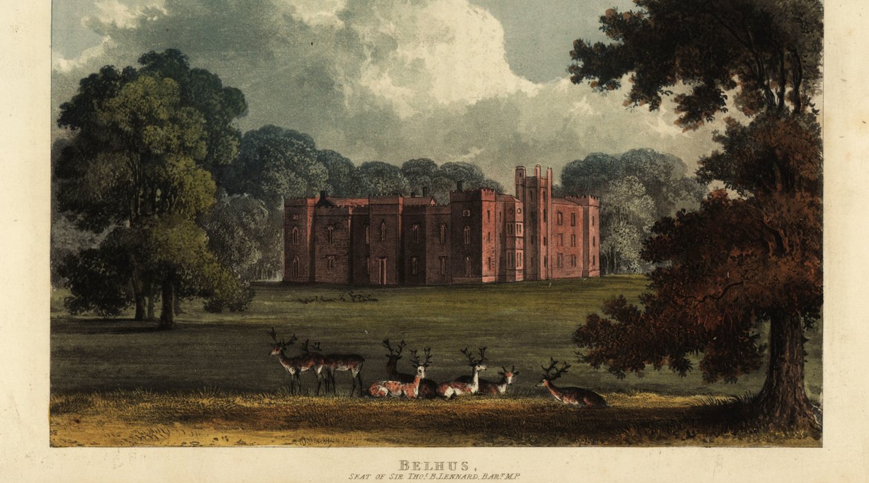 Clumber Park, Nottinghamshire, sæde for hertugen af Newcastle af British School