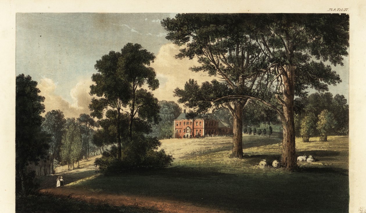 East Cowes Castle, Isle of Wight, sæde for arkitekten John Nas af British School