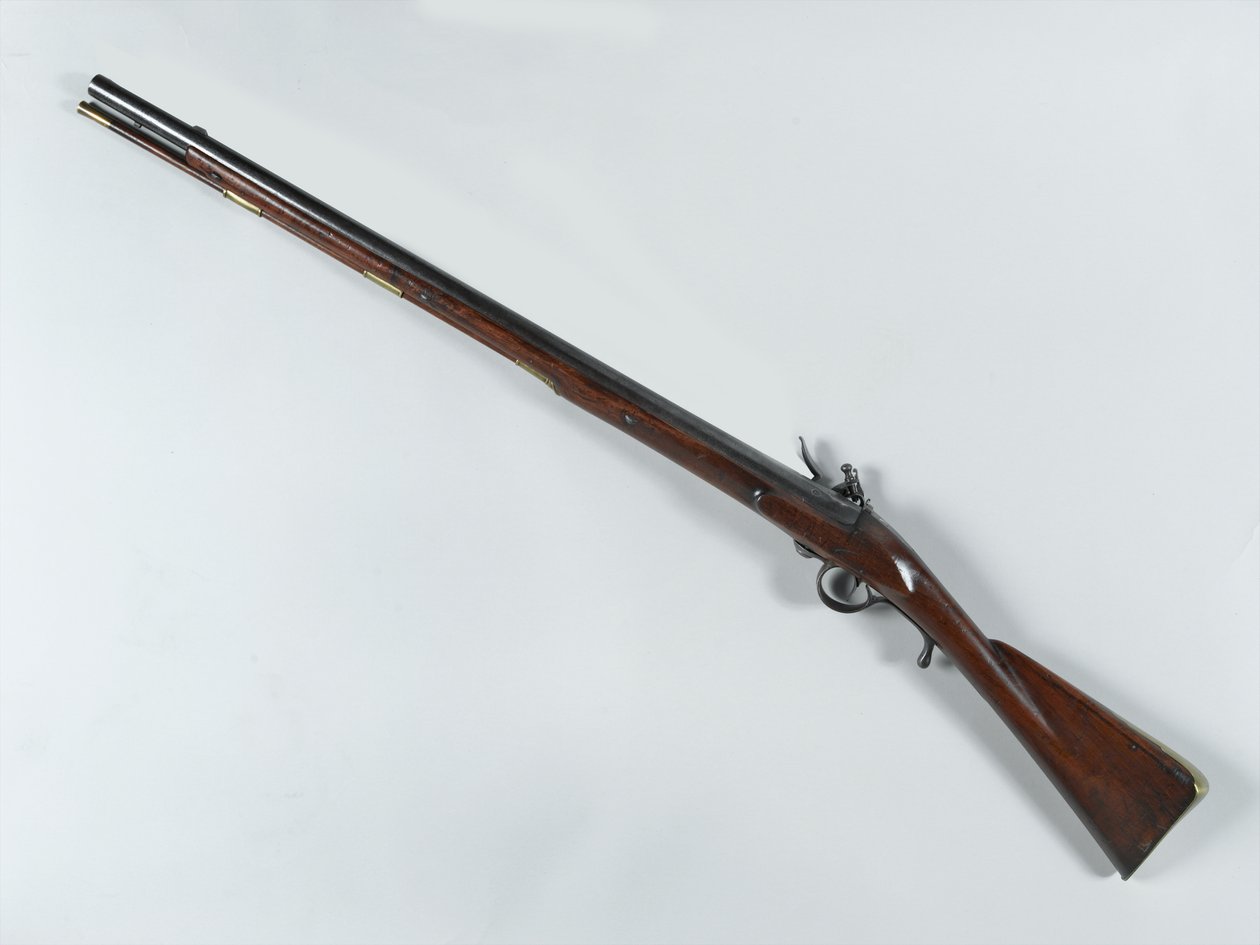 Ferguson bagladeriffel med flintlås, 1780 ca af British School