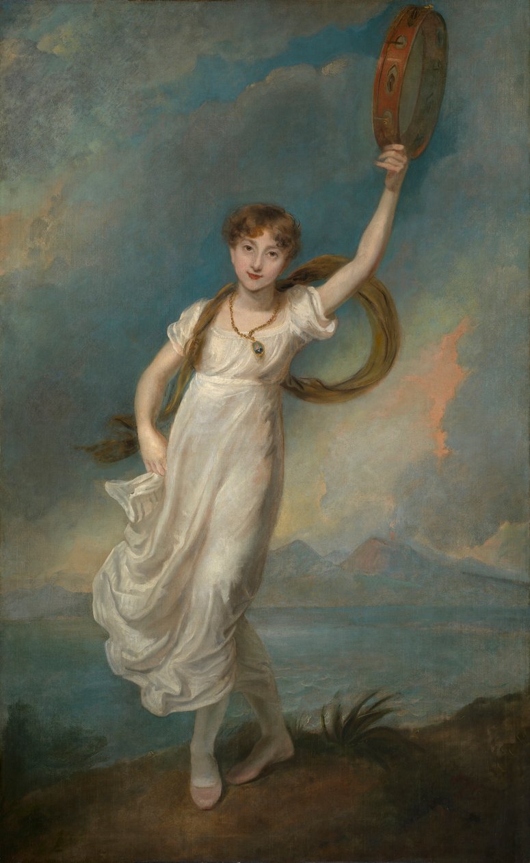 Horatia Nelson (1801-1881), ca. 1815 (olie på lærred) af British School
