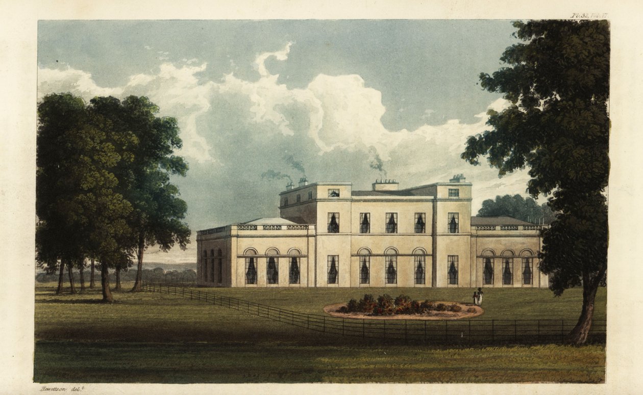 Mount Edgcumbe, Cornwall, sæde for Richard Edgcumbe af British School