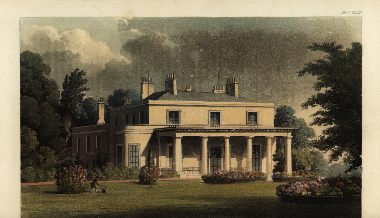 North Court, Isle of Wight, sæde for fru Bennet af British School