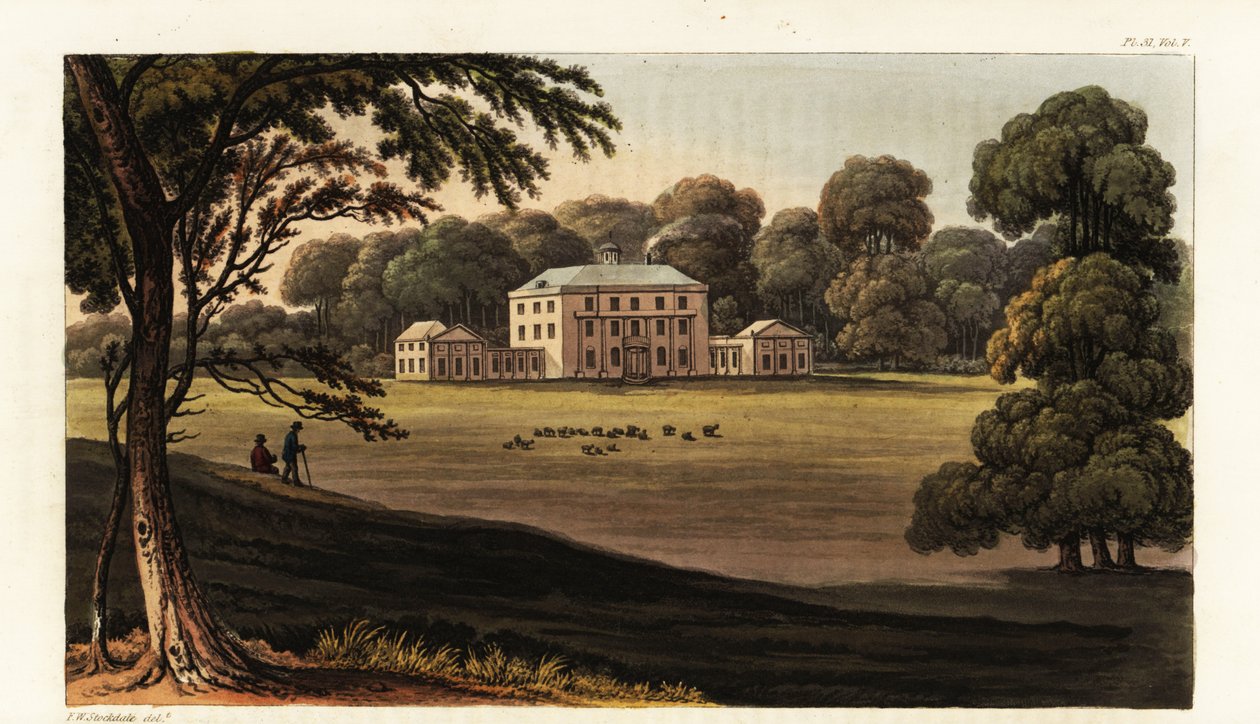 North Court, Isle of Wight, sæde for fru Bennet af British School