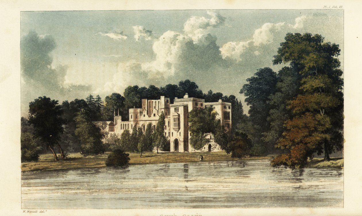 North Court, Isle of Wight, sæde for fru Bennet af British School