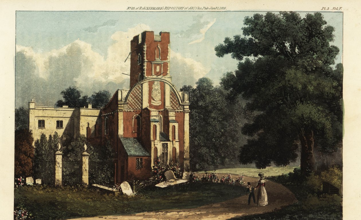 Orchard Cottage, Isle of Wight, sæde for Sir Willoughby Gordo af British School