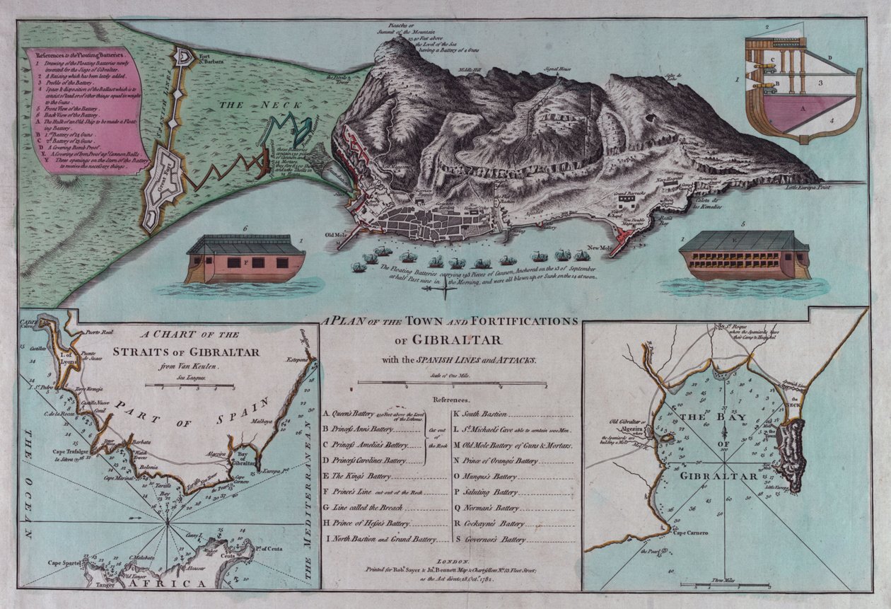 Plan over Gibraltar af British School
