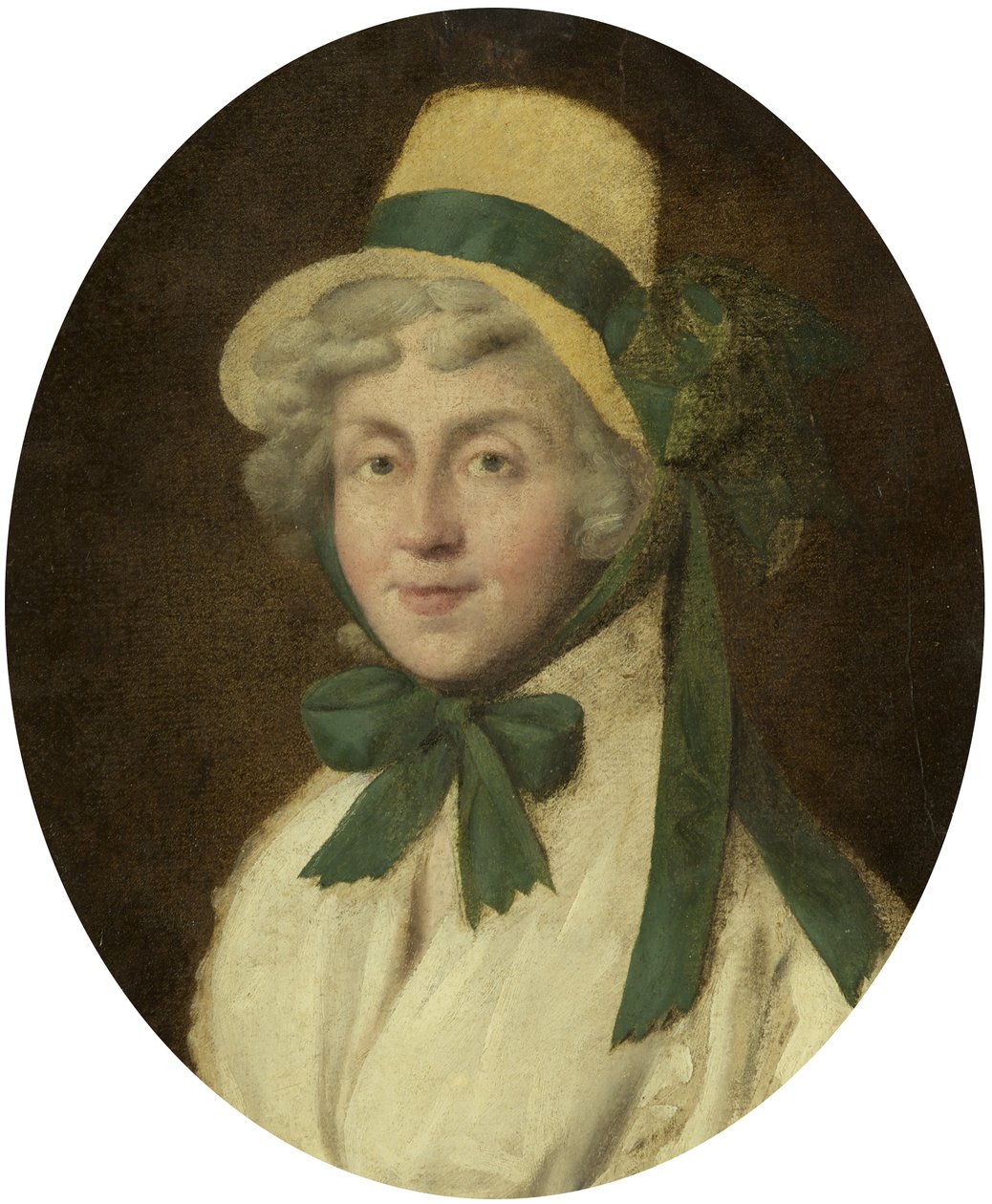 Portræt af Hannah More, ca. 1800 (olie på pap) af British School