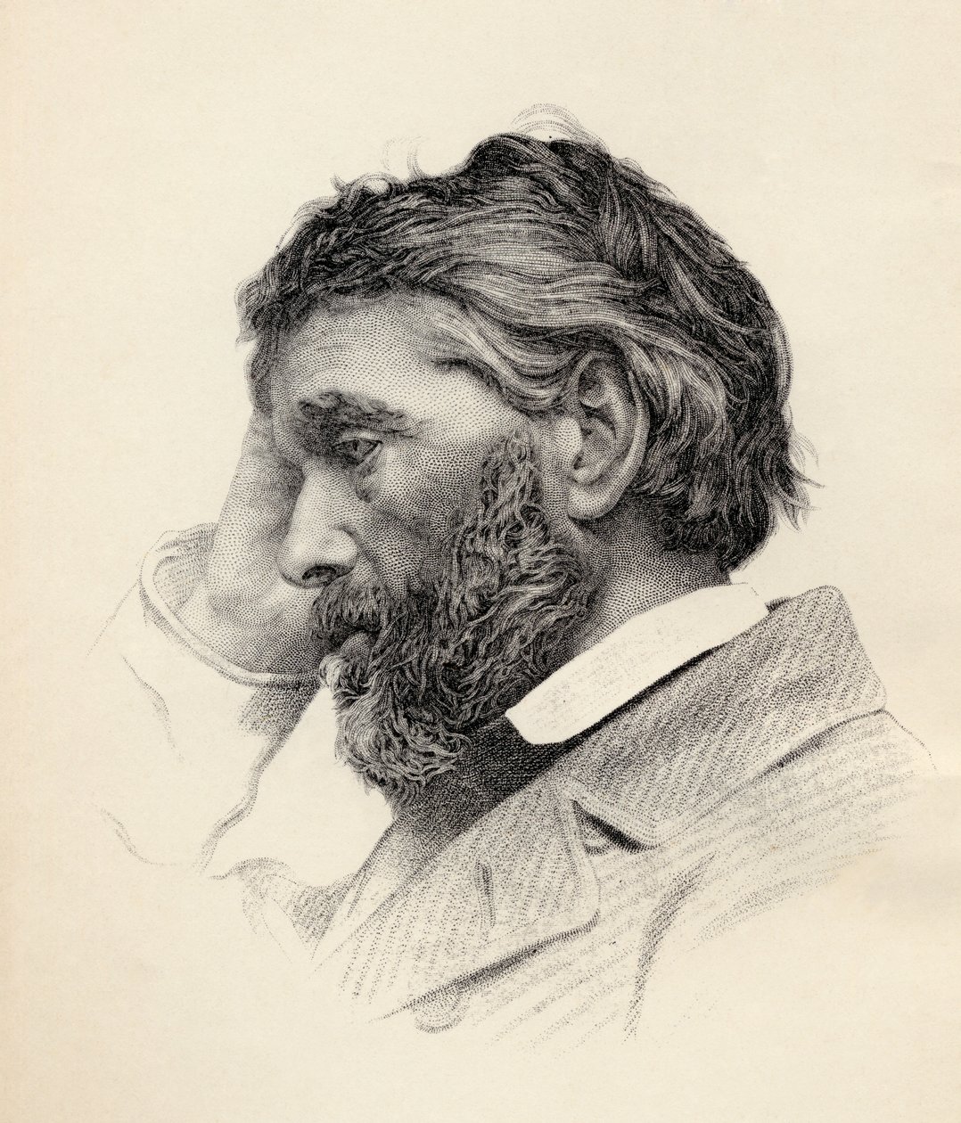 Thomas Carlyle (gravering) af British School