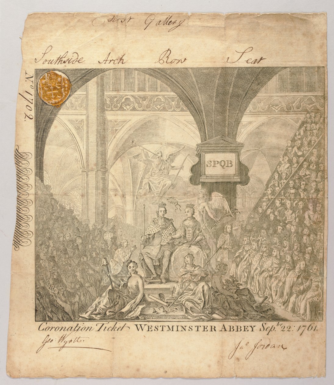 Billet til George III