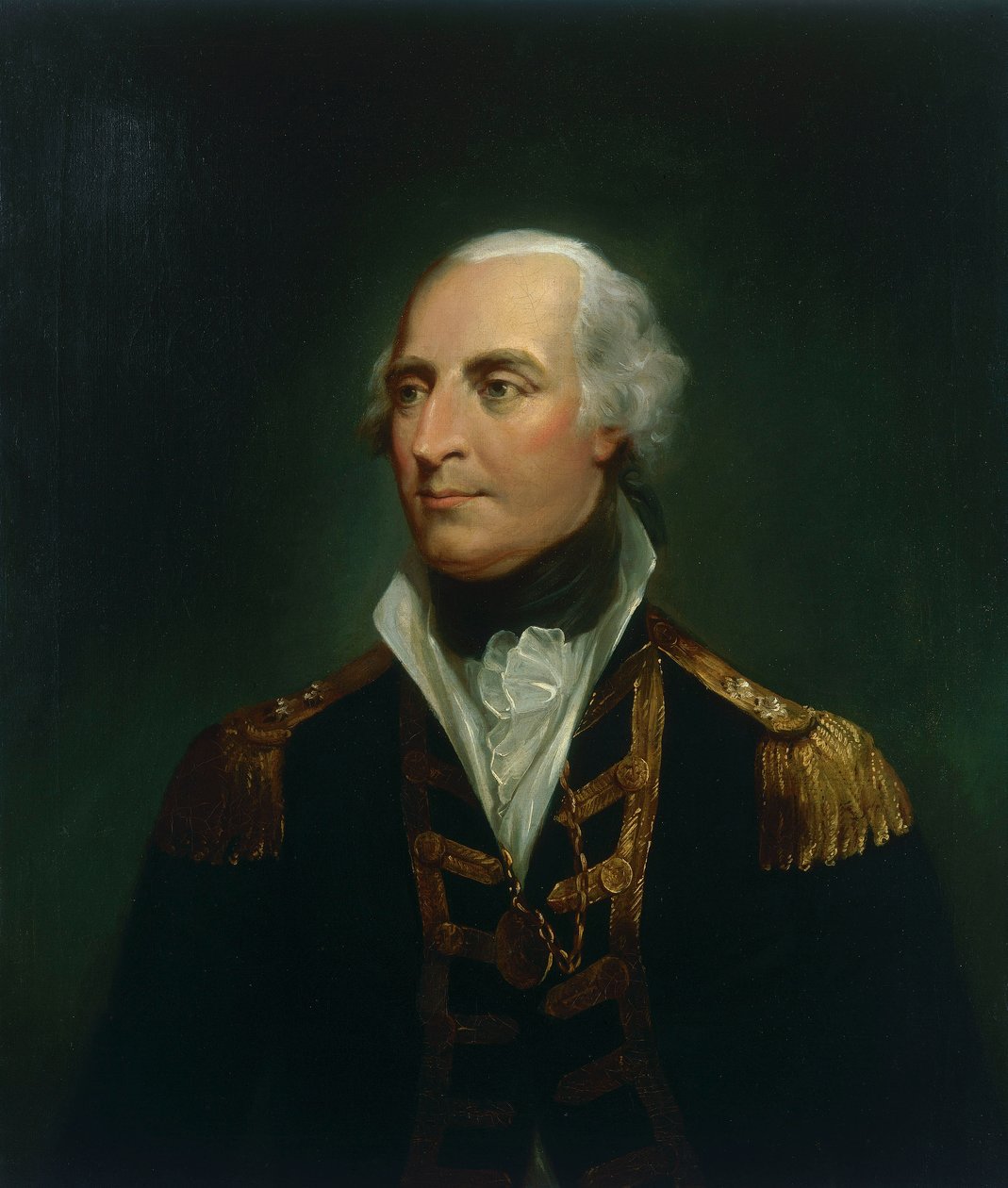 Viceadmiral Sir Roger Curtis (1746-1816) af British School