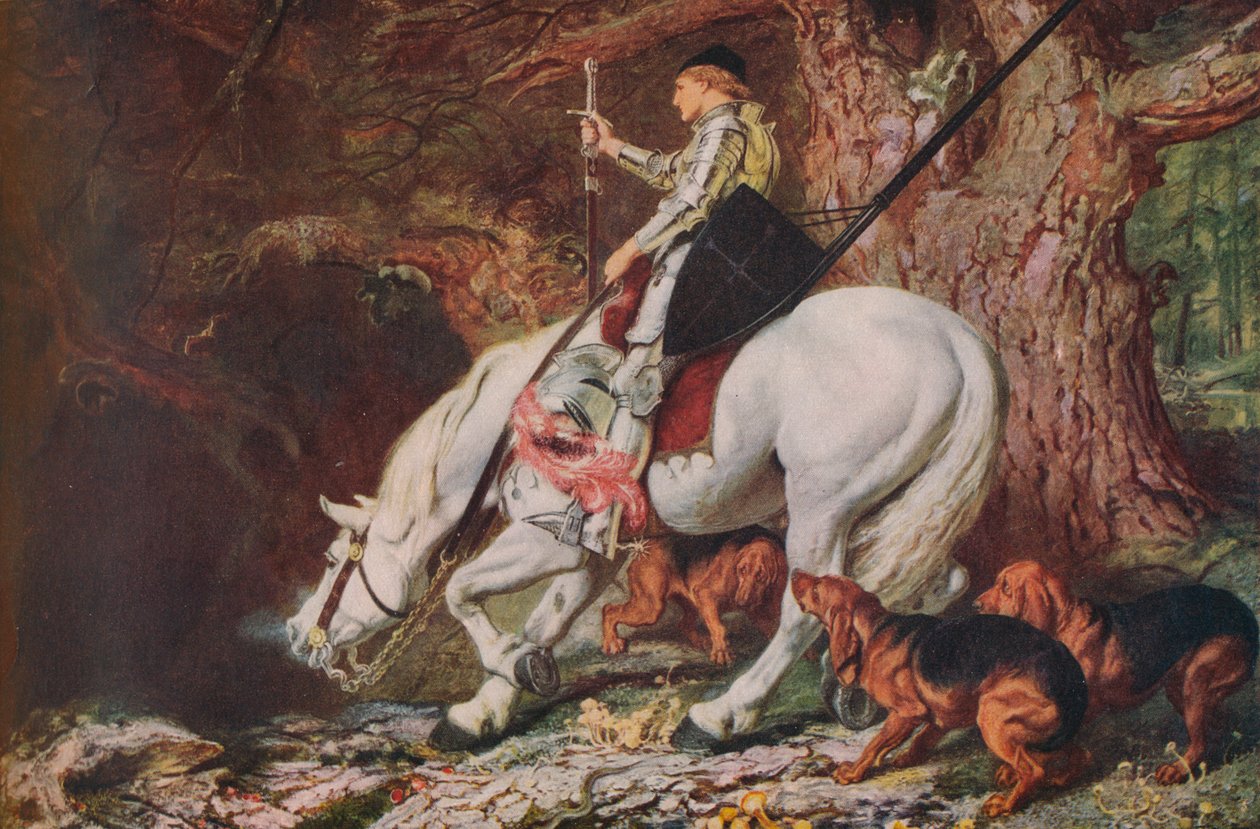 I dine hænder o Herre!, 1879, 1918 af Briton Riviere