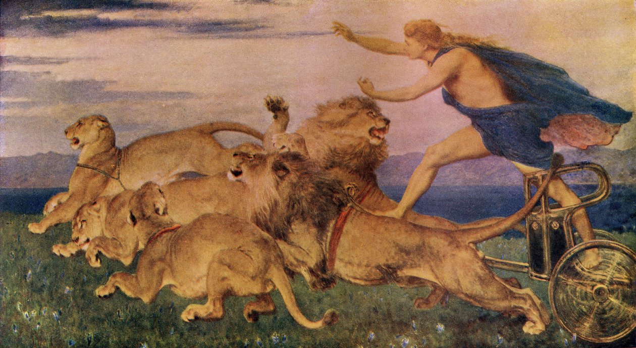 Phoebus Apollo, illustration fra 