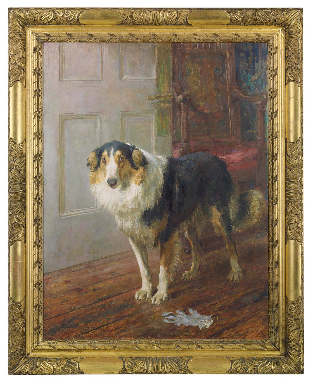 Handsken, 1913 af Briton Riviere