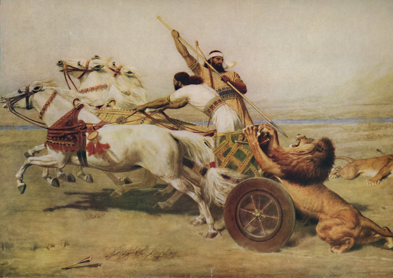 The Hunter Hunted, slutningen af det 19.-begyndelsen af det 20. århundrede, 1922. af Briton Riviere