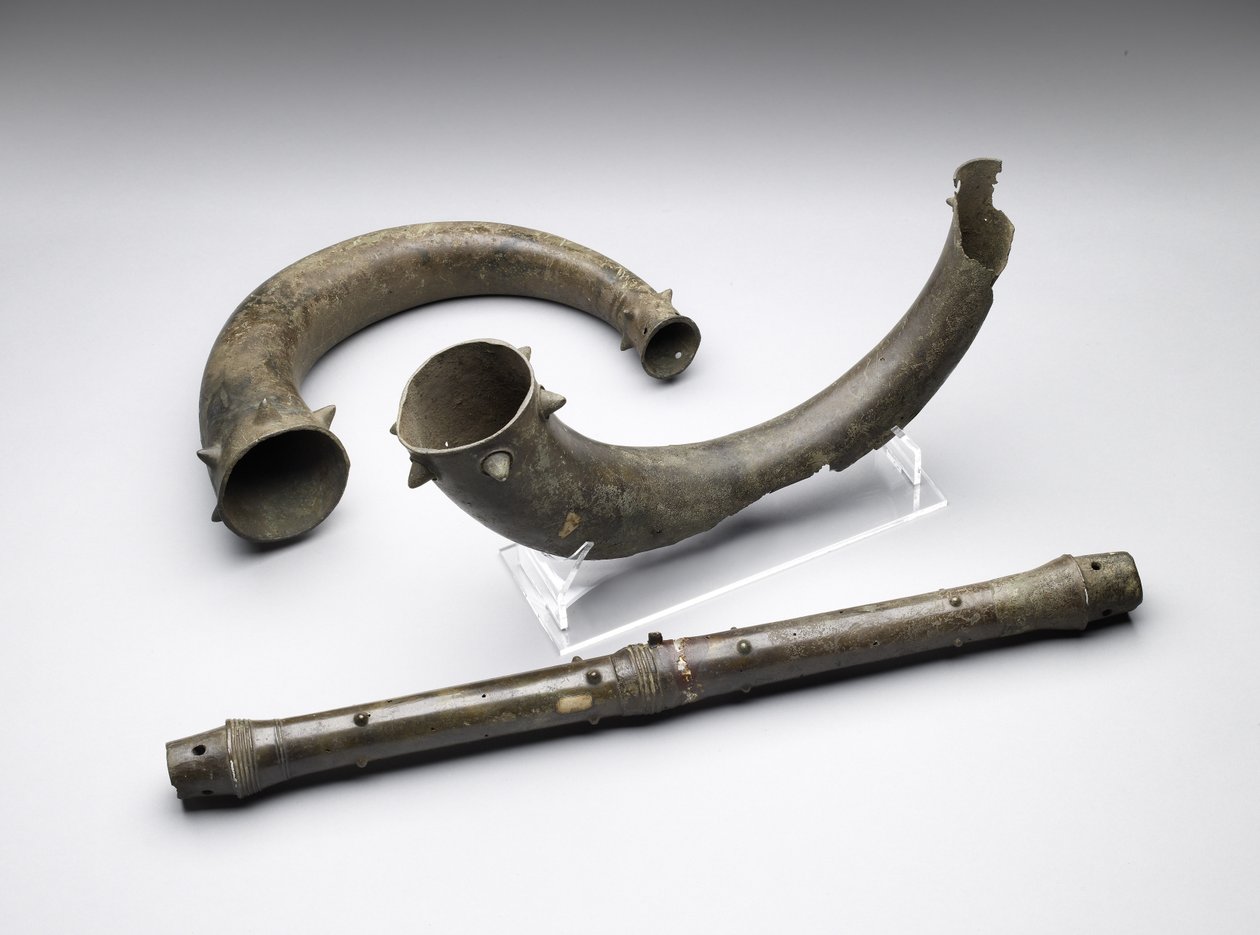 Trompetrør kobberlegering af Bronze Age