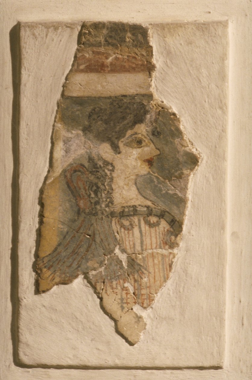 La Parisienne fra Paladskomplekset Knossos af Bronze Age culture