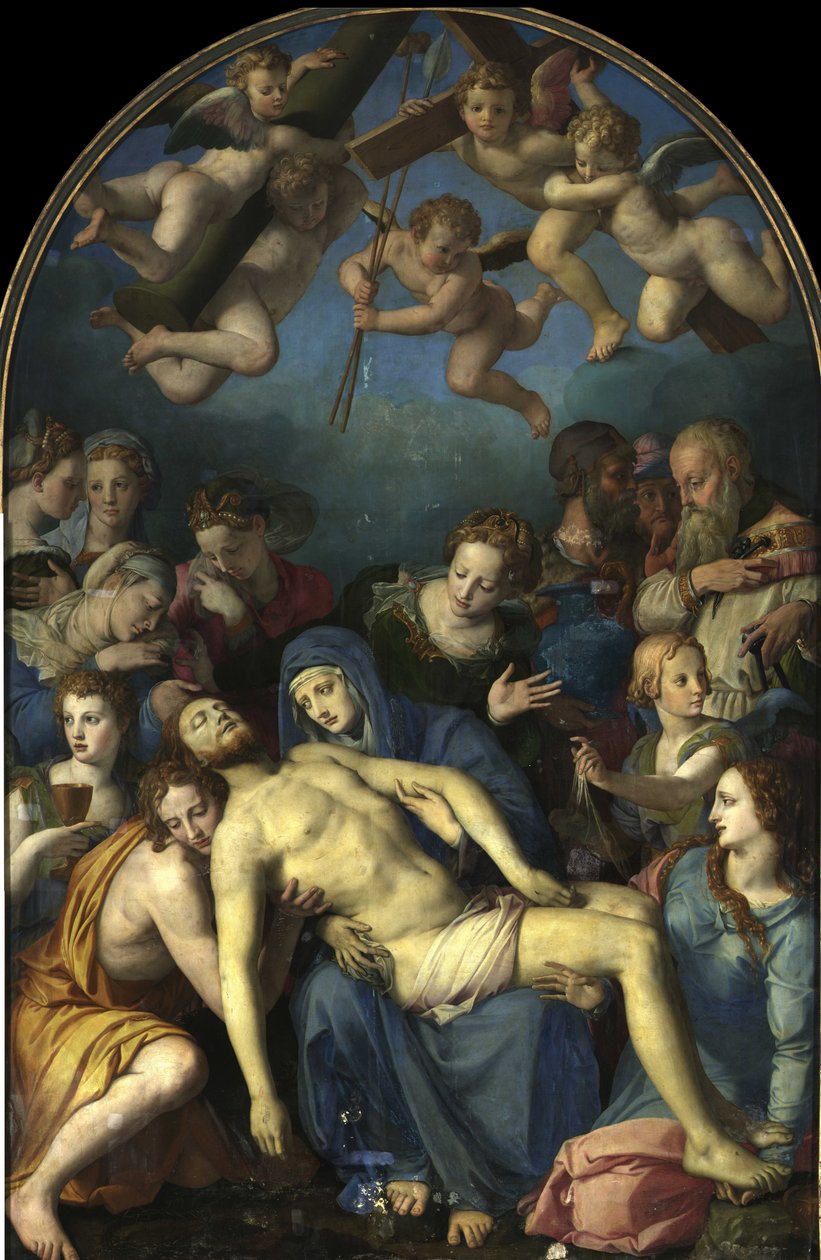 Afsætning af Kristus af Agnolo Bronzino