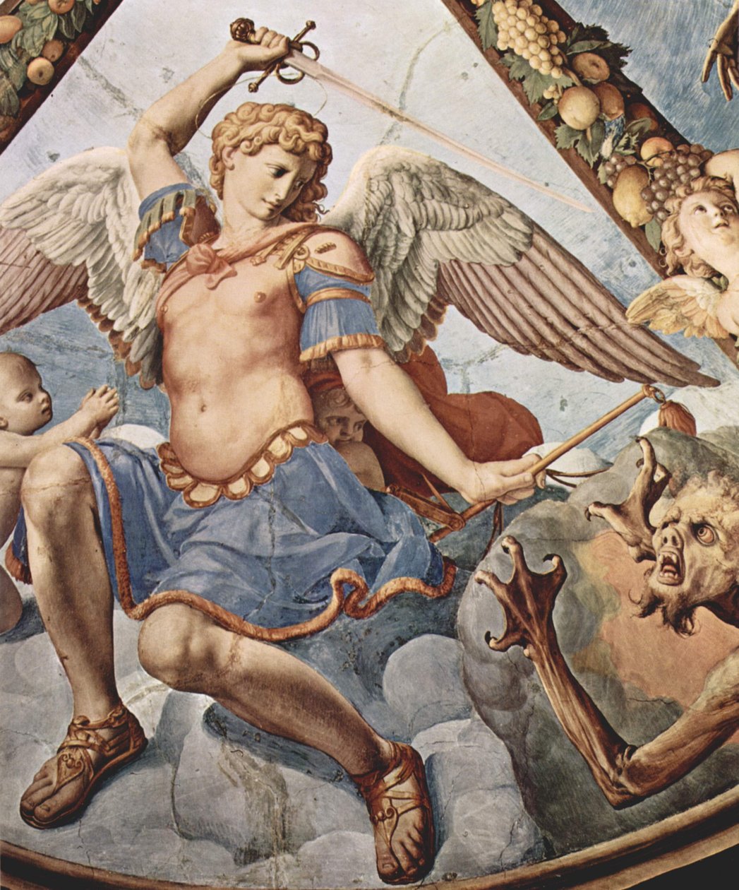 Fresker af kapellet i Eleonora da Toledo i Palazzo Vecchio i Firenze, loftsmaleri af Agnolo Bronzino