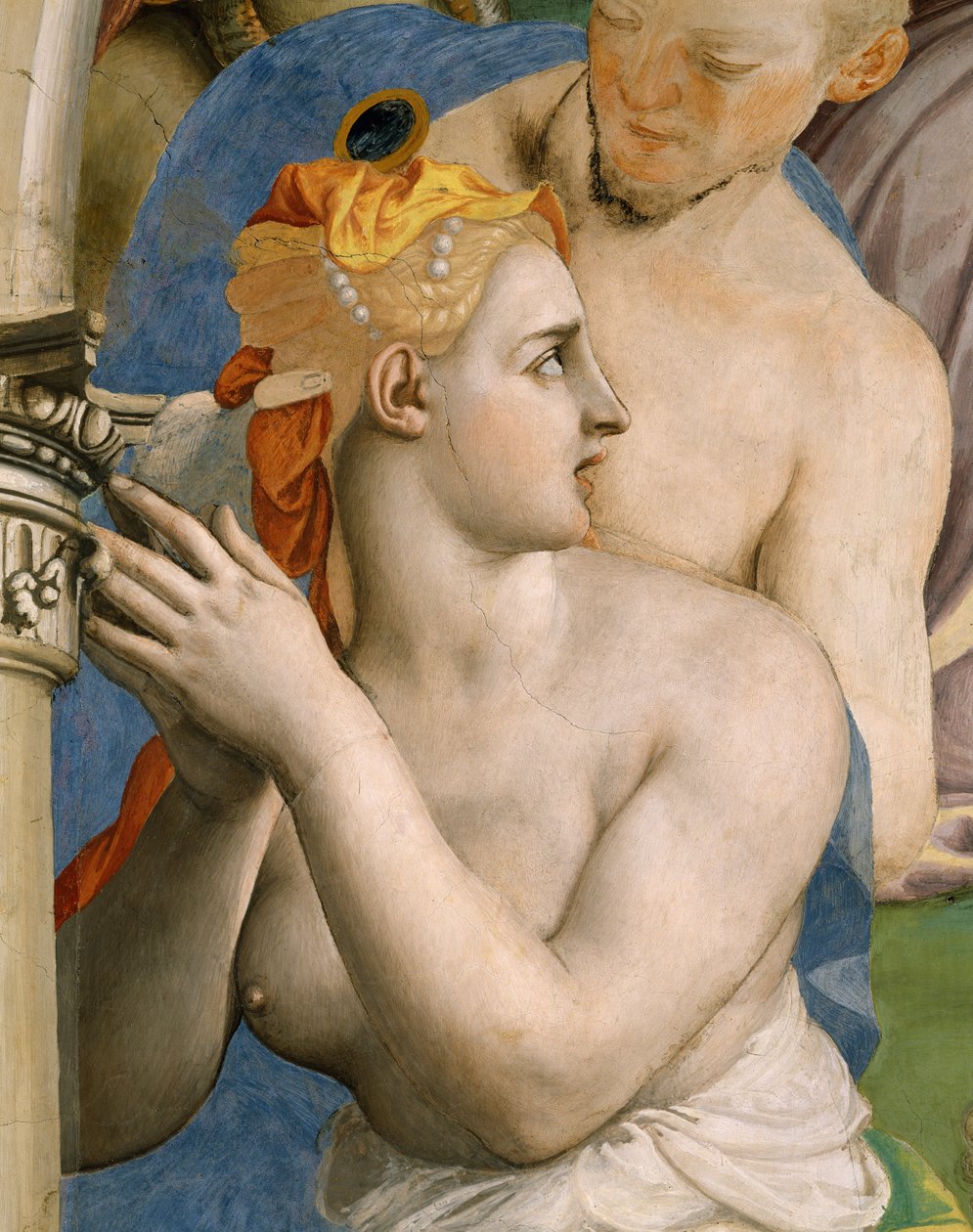 Tilbedelsen af bronzeslangen af Agnolo Bronzino