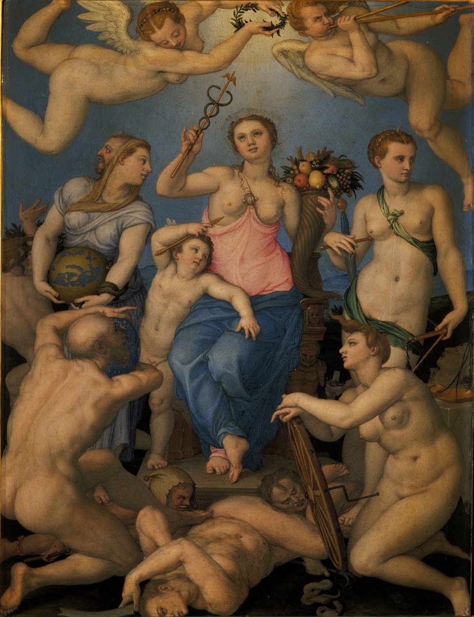 Lykkens allegori af Bronzino