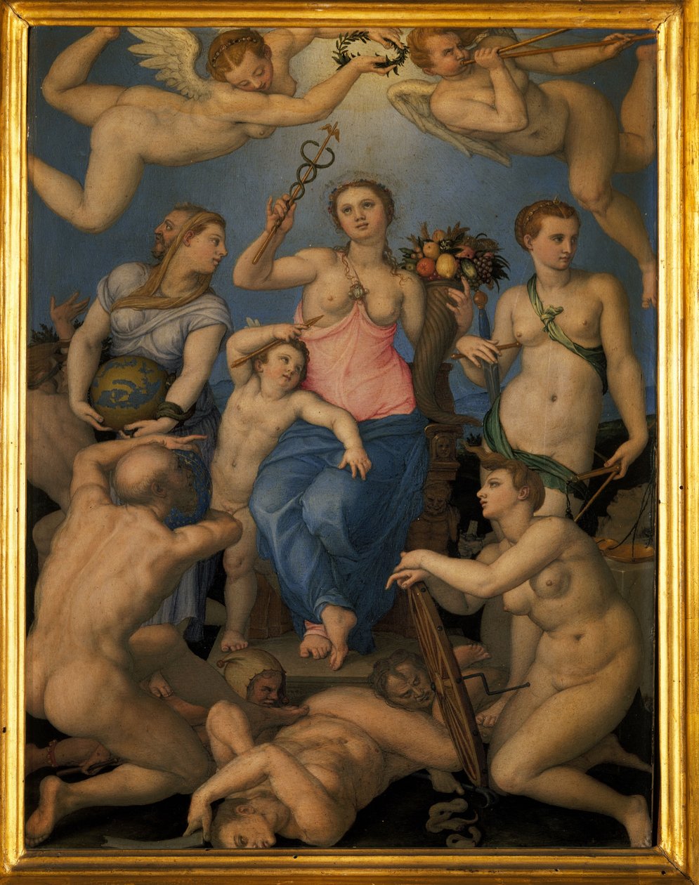 Lykkens allegori af Bronzino