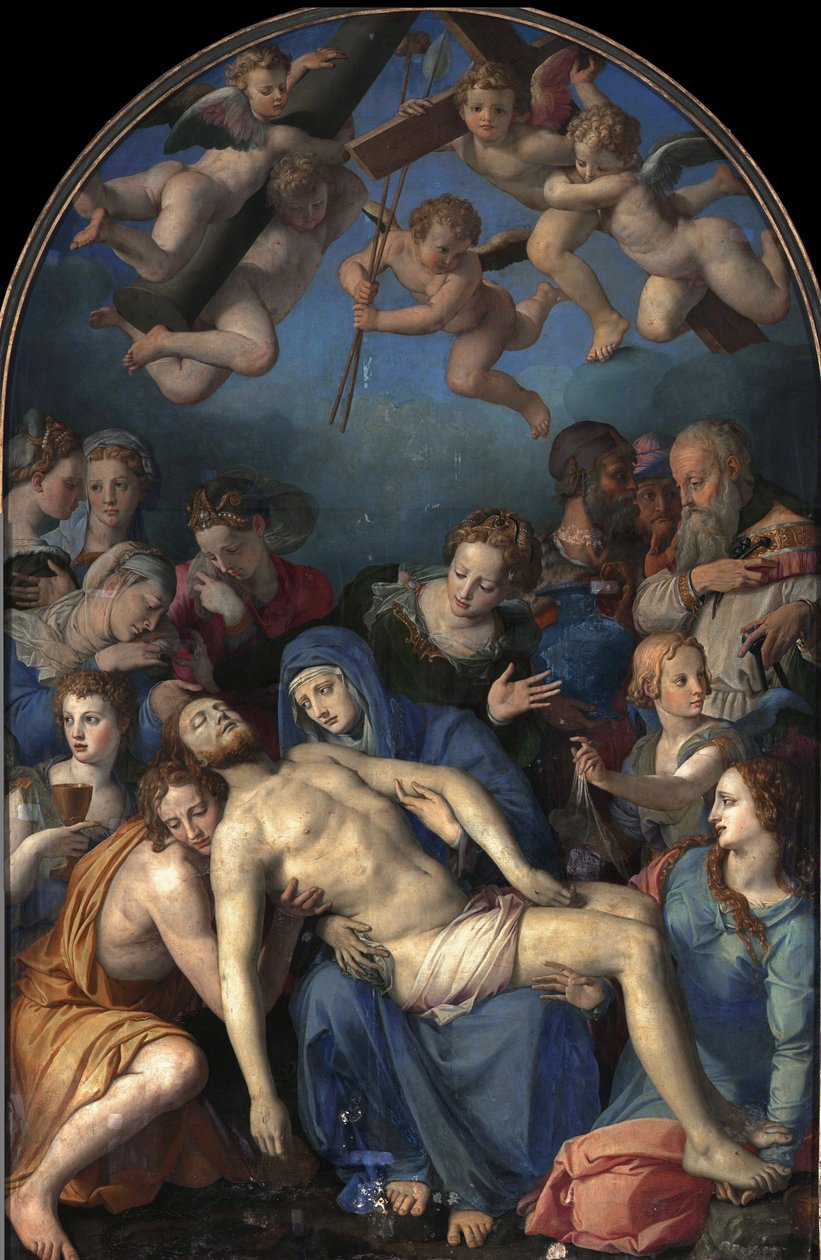 Afsættelse af Kristus af Bronzino