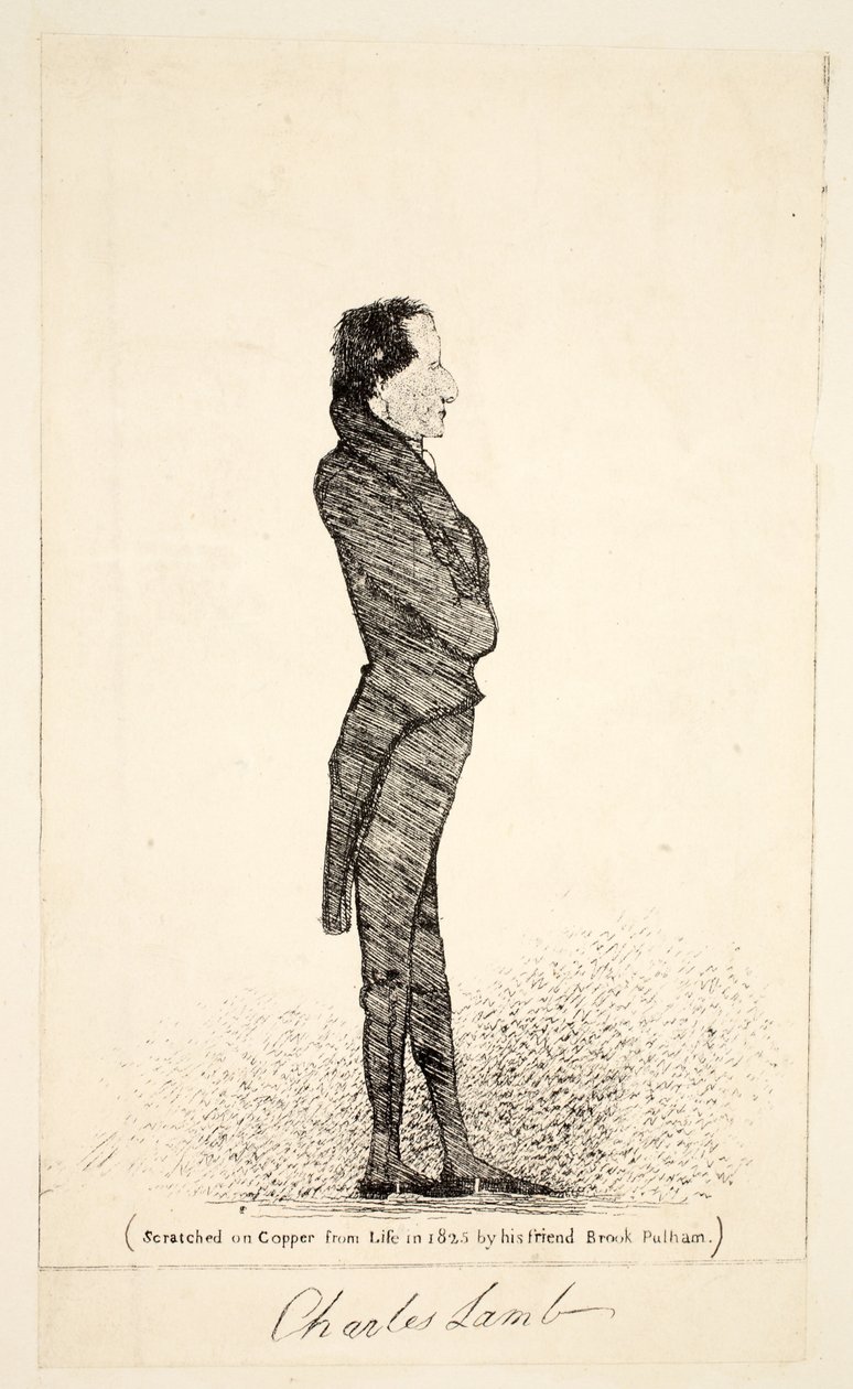 Charles Lamb, 1825 af Brook Pulham