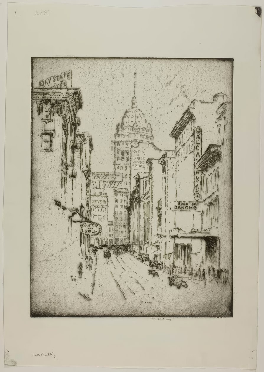 Opkaldsopbygning af Bror Julius Olsson Nordfeldt