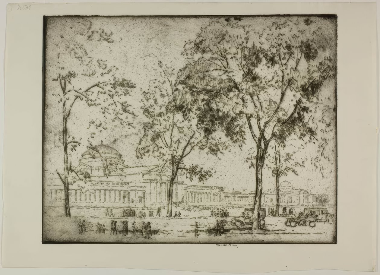 Feltmuseum nr. 2 af Bror Julius Olsson Nordfeldt