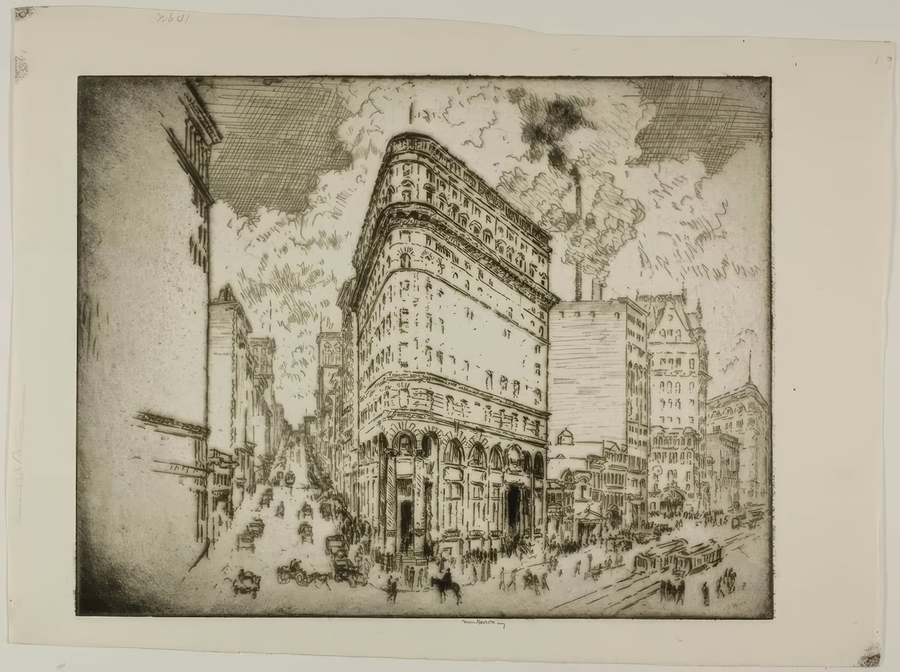 San Francisco - Bereden politibetjent af Bror Julius Olsson Nordfeldt