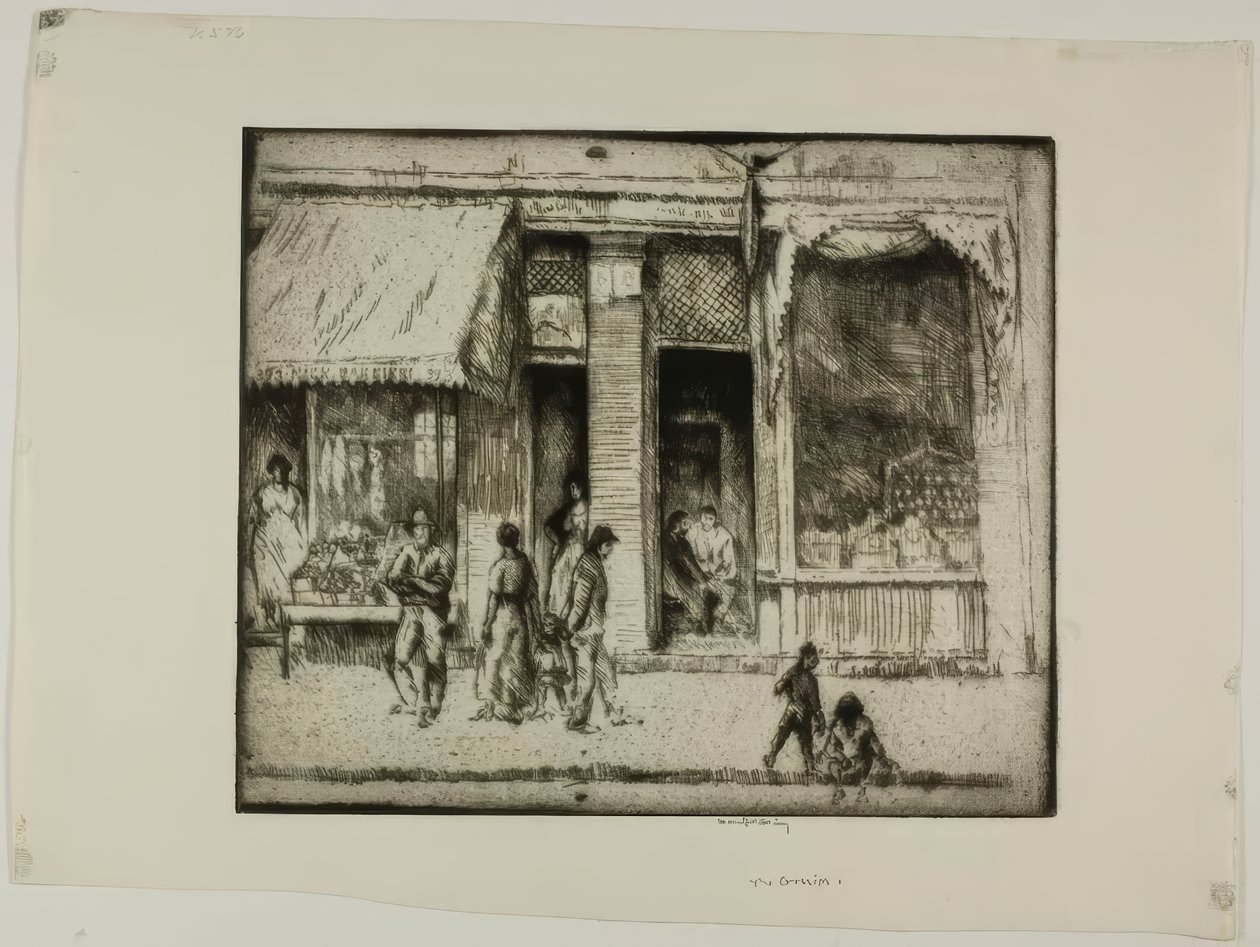 Sladder af Bror Julius Olsson Nordfeldt