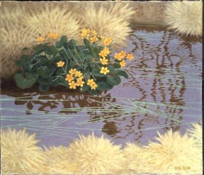 Marsh Marigolds af Bror Lindh