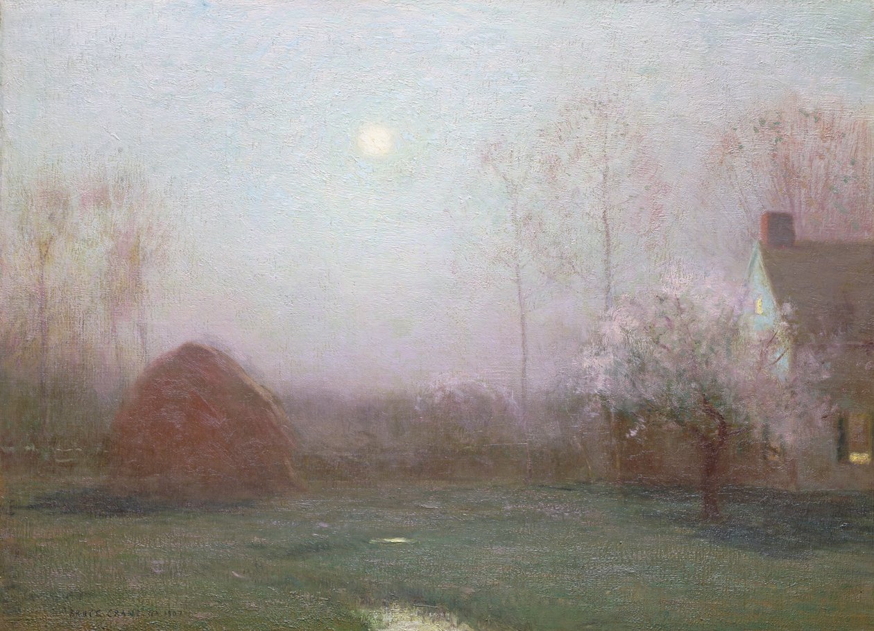 Måne maj, 1907 af Bruce Crane