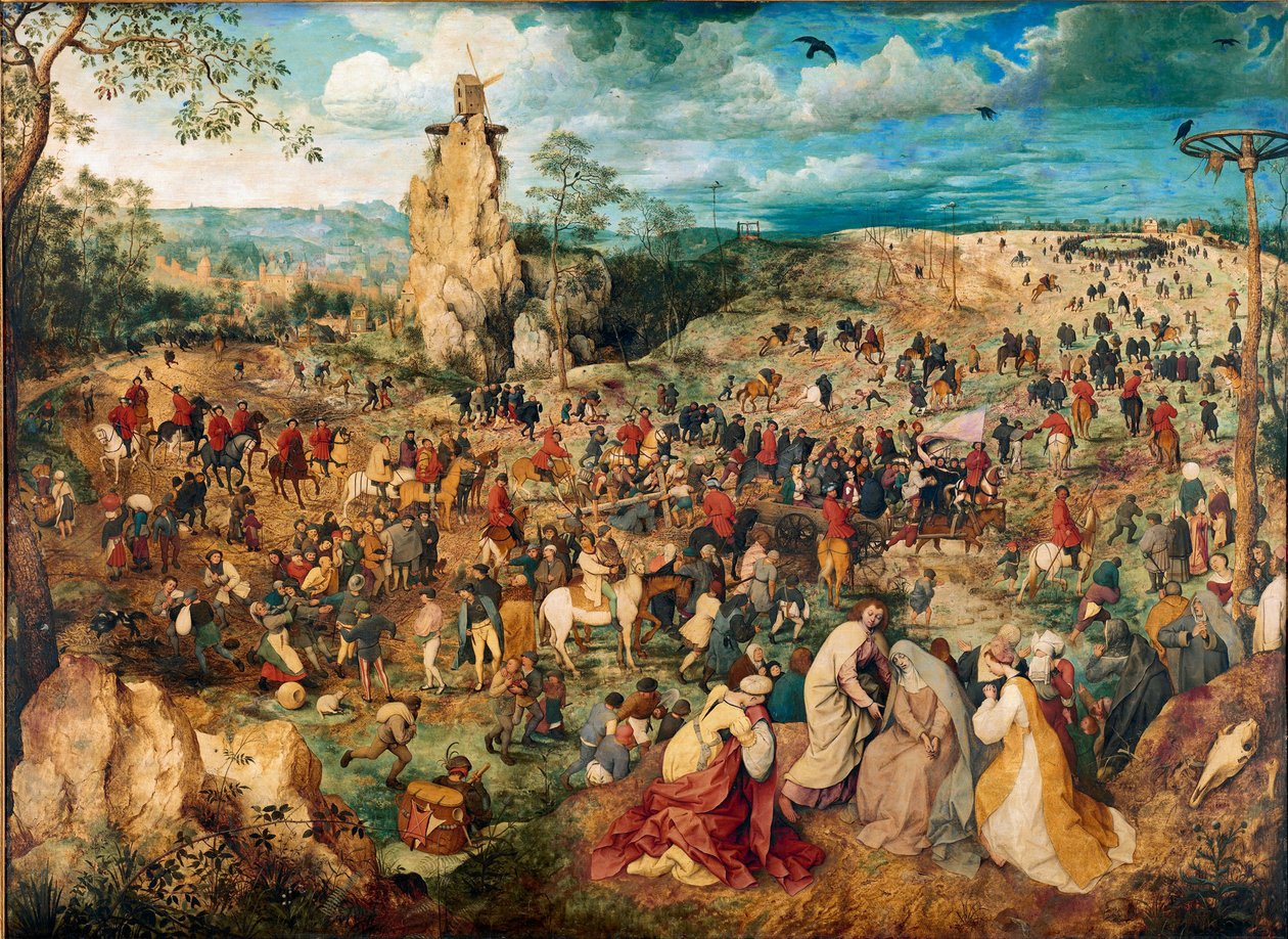 Kristus bærer korset, 1564 af Bruegel