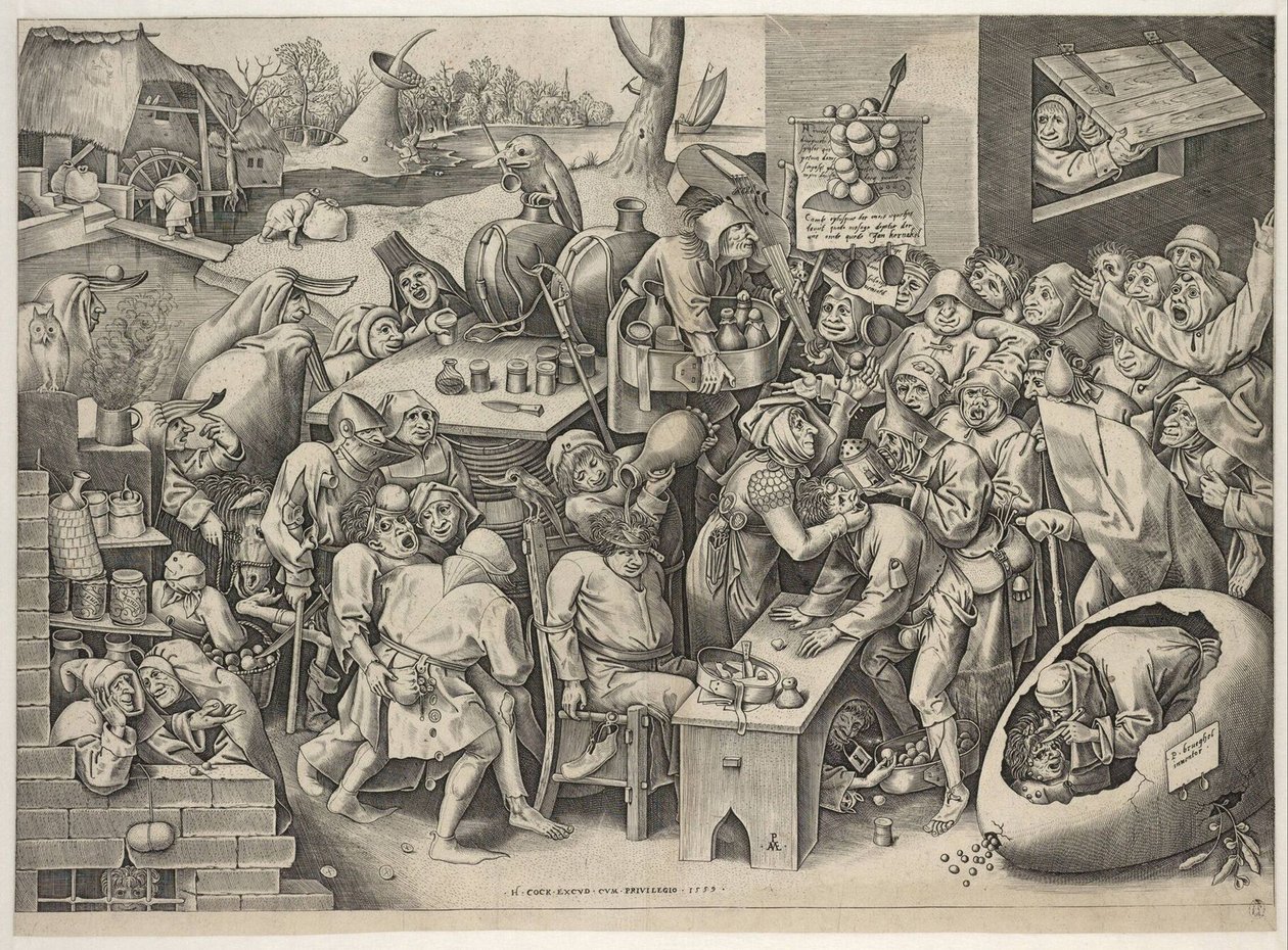 Heksen fra Malleghem af Bruegel